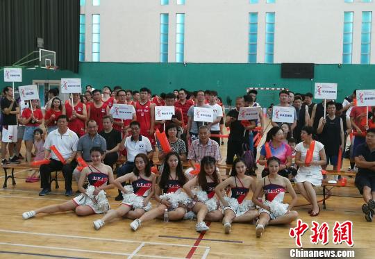 2018年“天河杯”两岸青年篮球邀请赛开赛