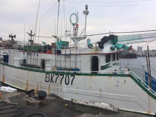 查获的运毒渔船。台湾《联合报》记者林伯骅/翻摄 